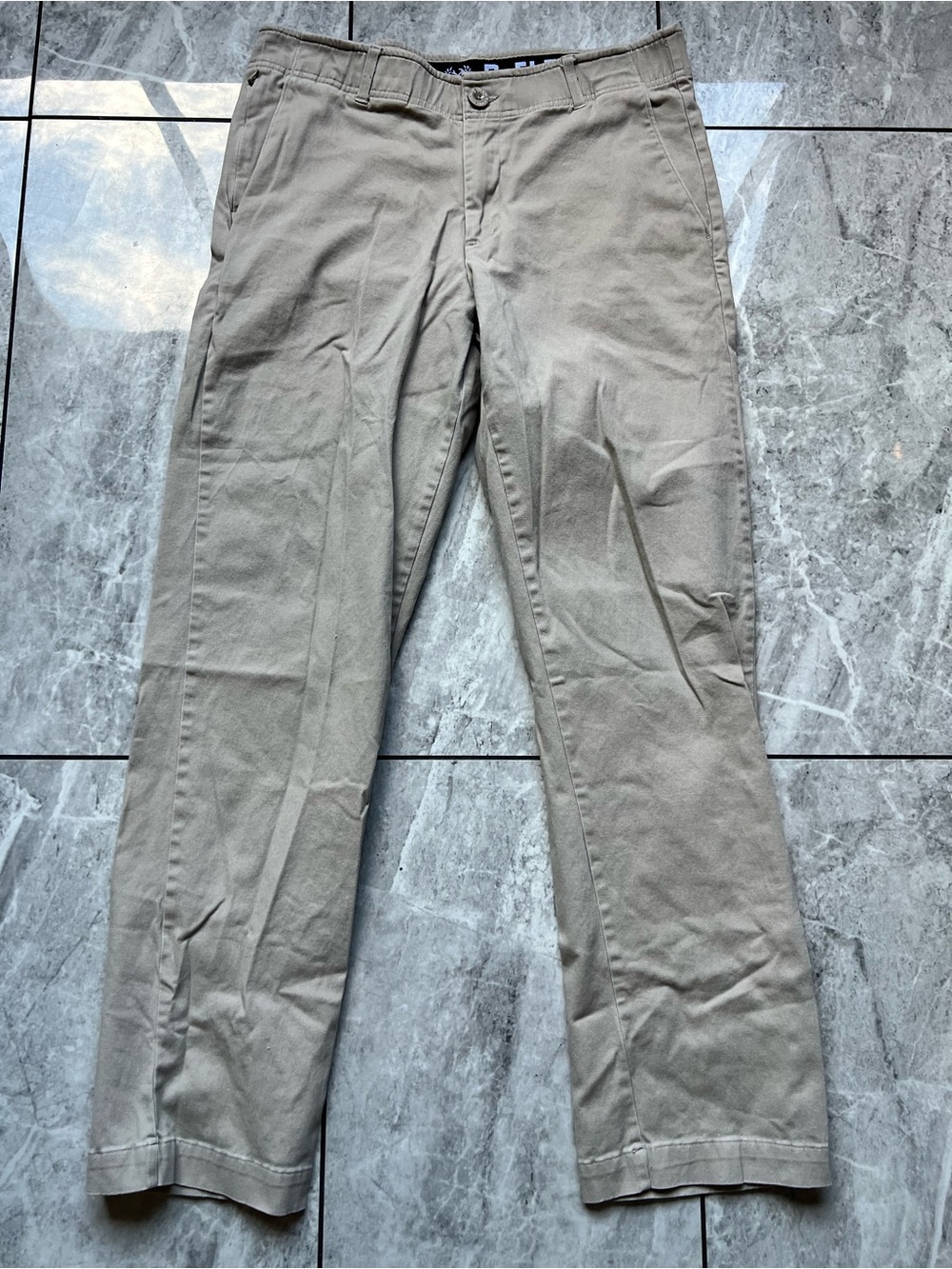 Dixxon Flannel Co D-Flexx Stretch Chino Pants Men's Workwear Biker Tan 34Wx32L